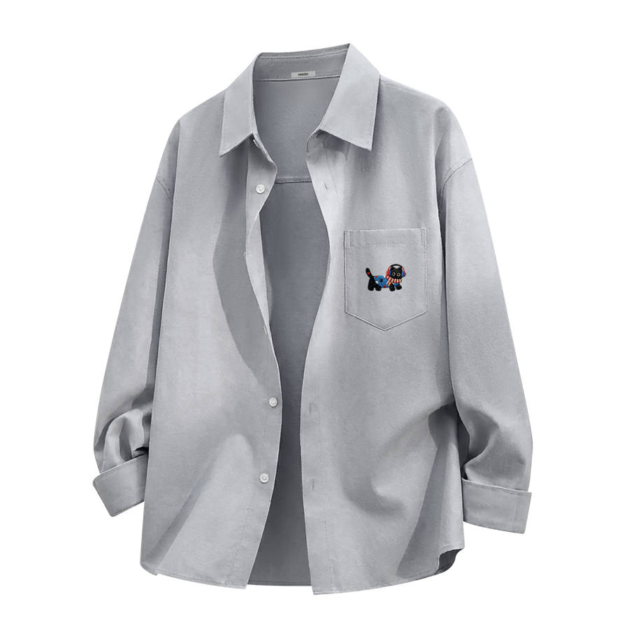 MINISO MINISO Shirts Unisex Lapel Moderate Workwear