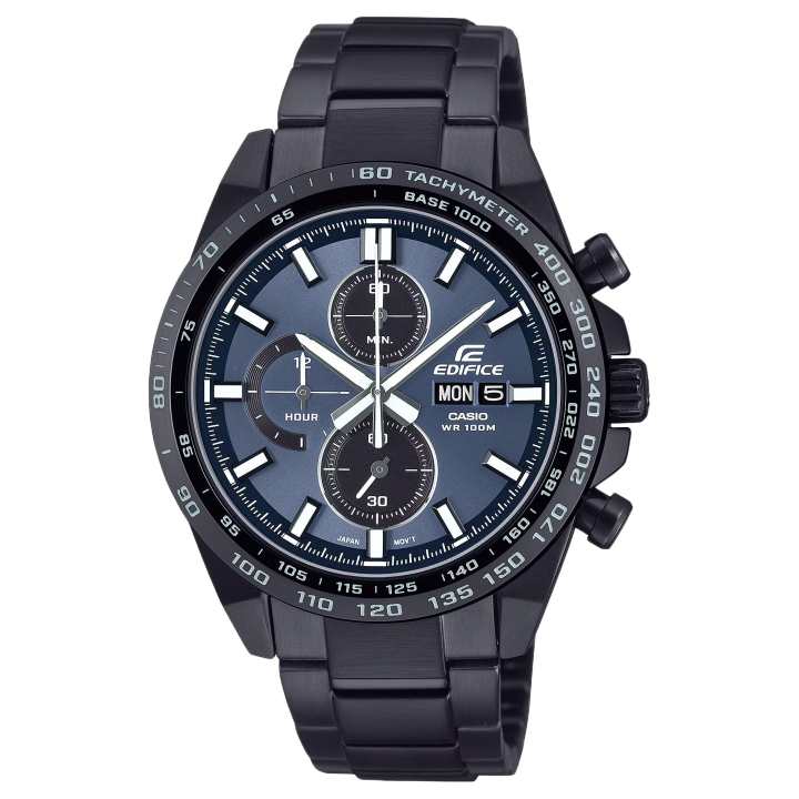 CASIO CASIO EDIFICE Racing Wind Quartz Movement Stainless Steel Strap Watch Men's Watches Blue Dial