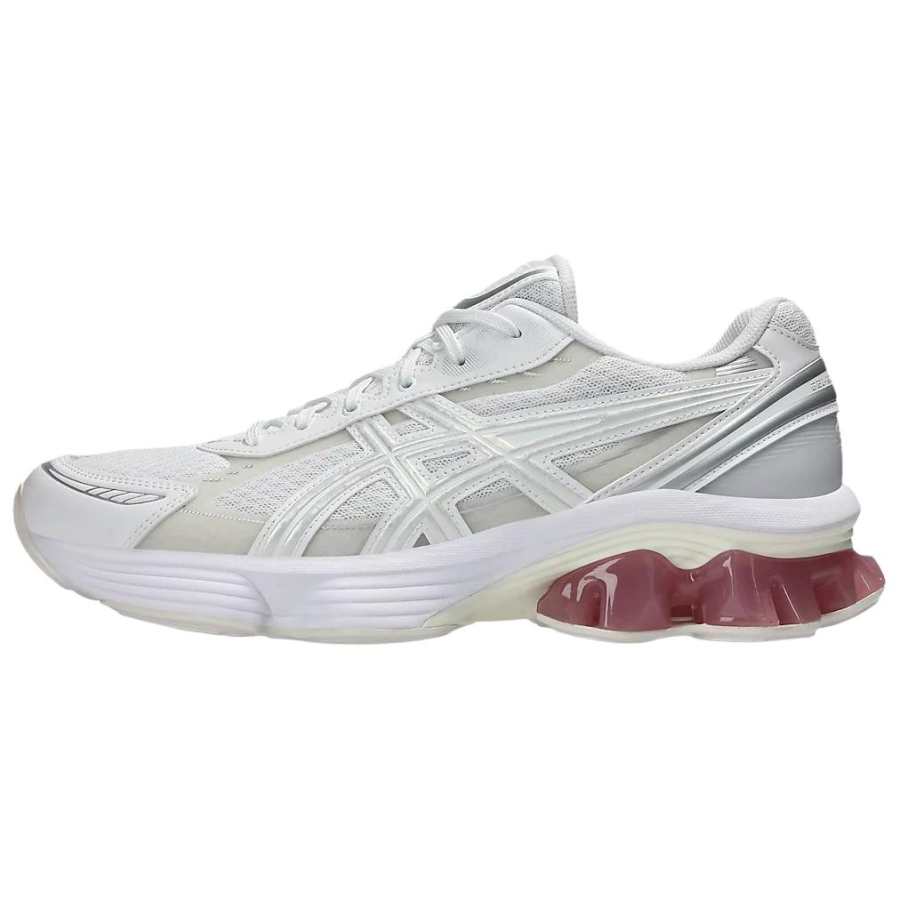 ASICS GEL KINETIC FLUENT Cushioning Rebound Running Shoes Unisex White Red