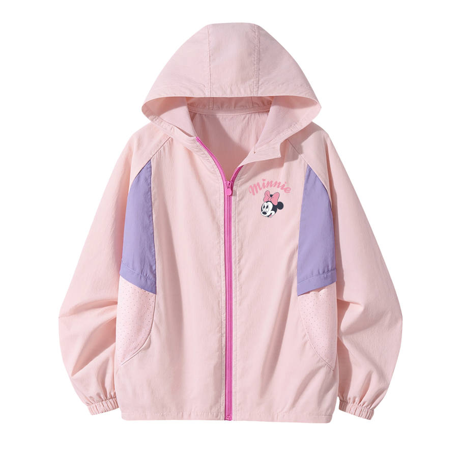Disney Kids Sun Protection Clothing Hooded Thin Breathable