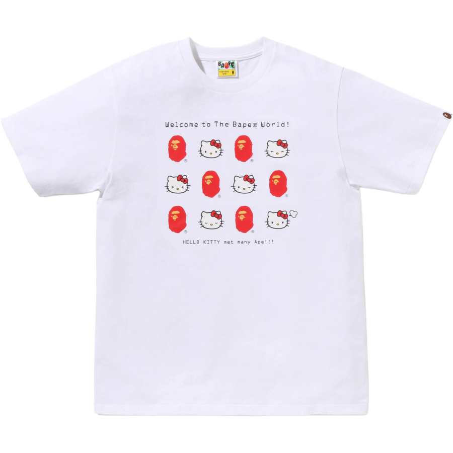 A BATHING APE x Sanrio/, T Shirt Women's
