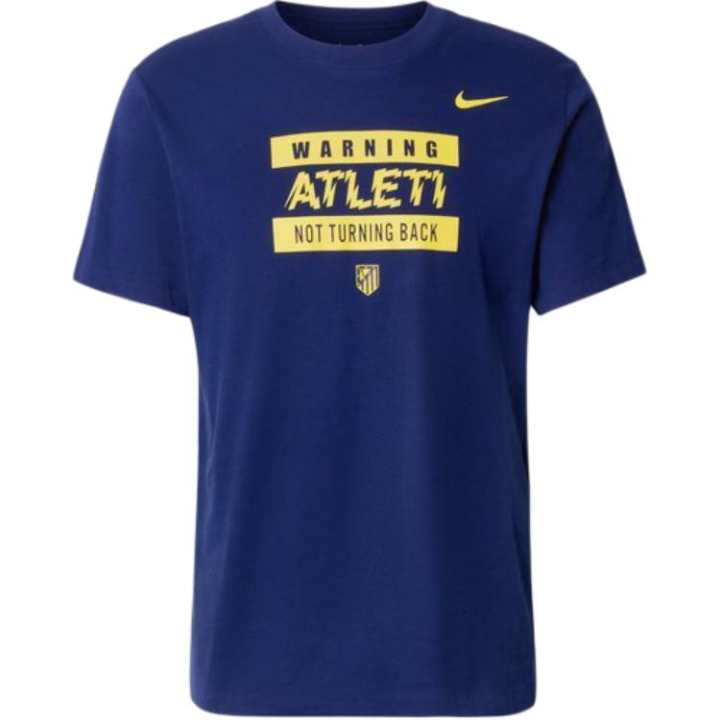 Nike Nike T Shirts Men's Blue Crew Neck Moderate