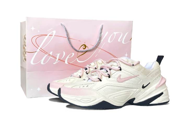 Nike Nike M2K Tekno Chunky Sneakers Women's Beige Pink