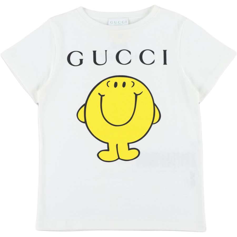 GUCCI Kids T Shirts Crew Neck Moderate