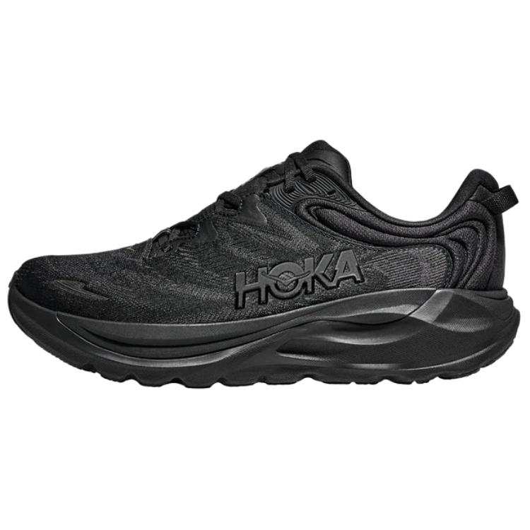 HOKA ONE ONE Gaviota 6 Abrasion Resistant Breathable Running Shoes Men's Black