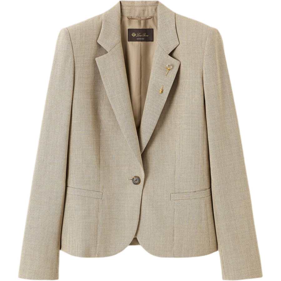 Loro Piana Lindy single-button blazer