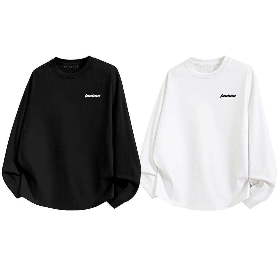 Tonlion T Shirts Unisex Crew Neck Moderate Straight Fit