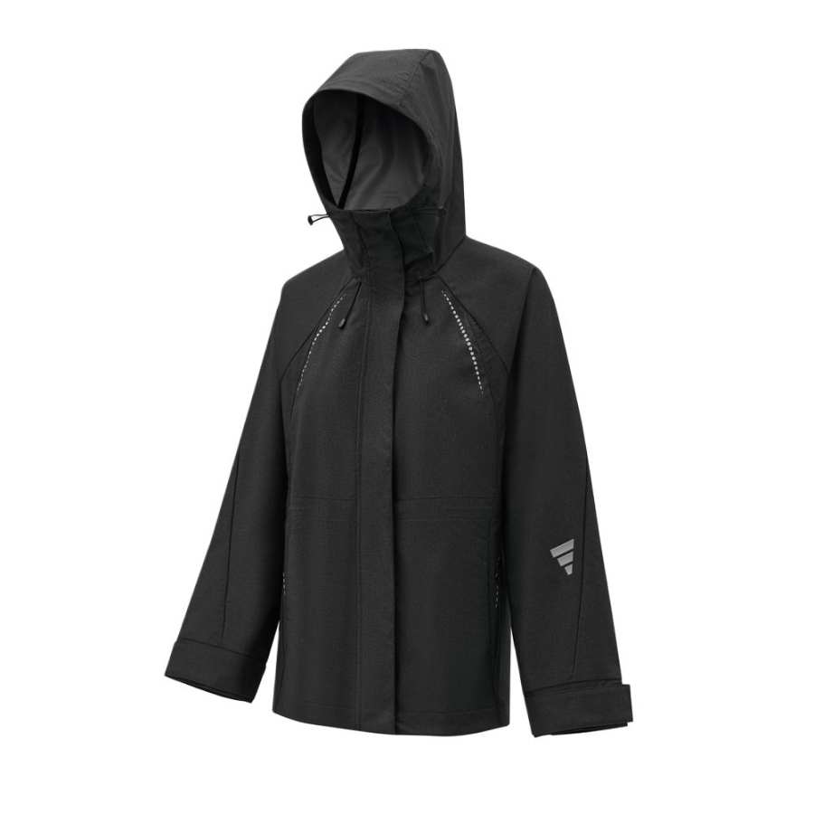 Adidas Adidas Jackets Women's Black Hooded Moderate Other