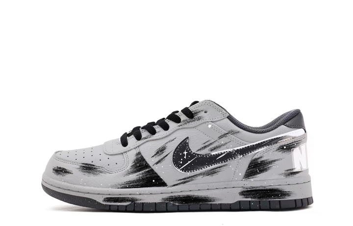 Nike Nike Dunk Coverage Abrasion Resistant Slip Resistant Low top Skateboard Shoes Unisex Gray