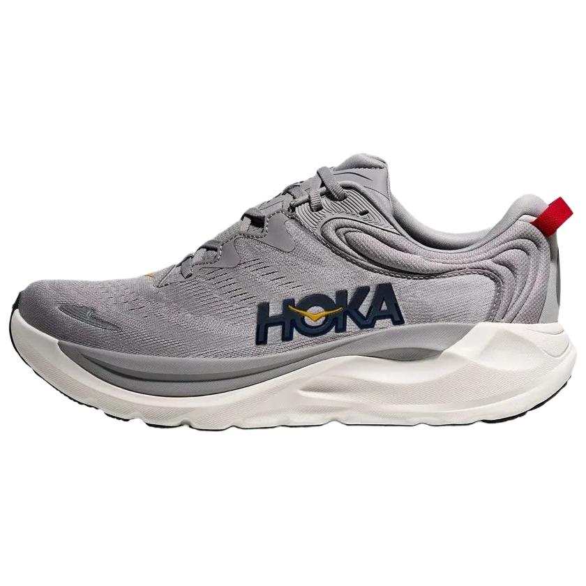 HOKA ONE ONE Gaviota 6 Abrasion Resistant Breathable Support Running Shoes Men's Gray