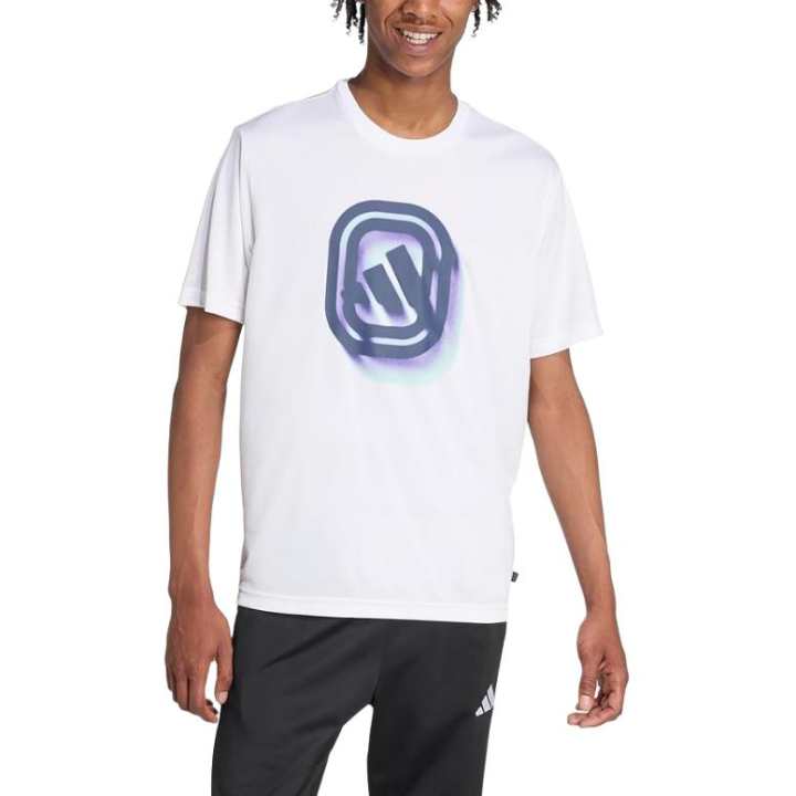 Adidas Adidas T Shirts Men's White Crew Neck