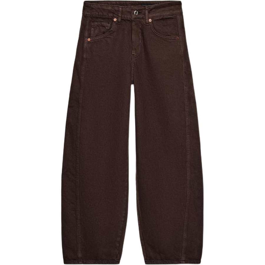 ZARA Jeans Women's Brown Moderate Other