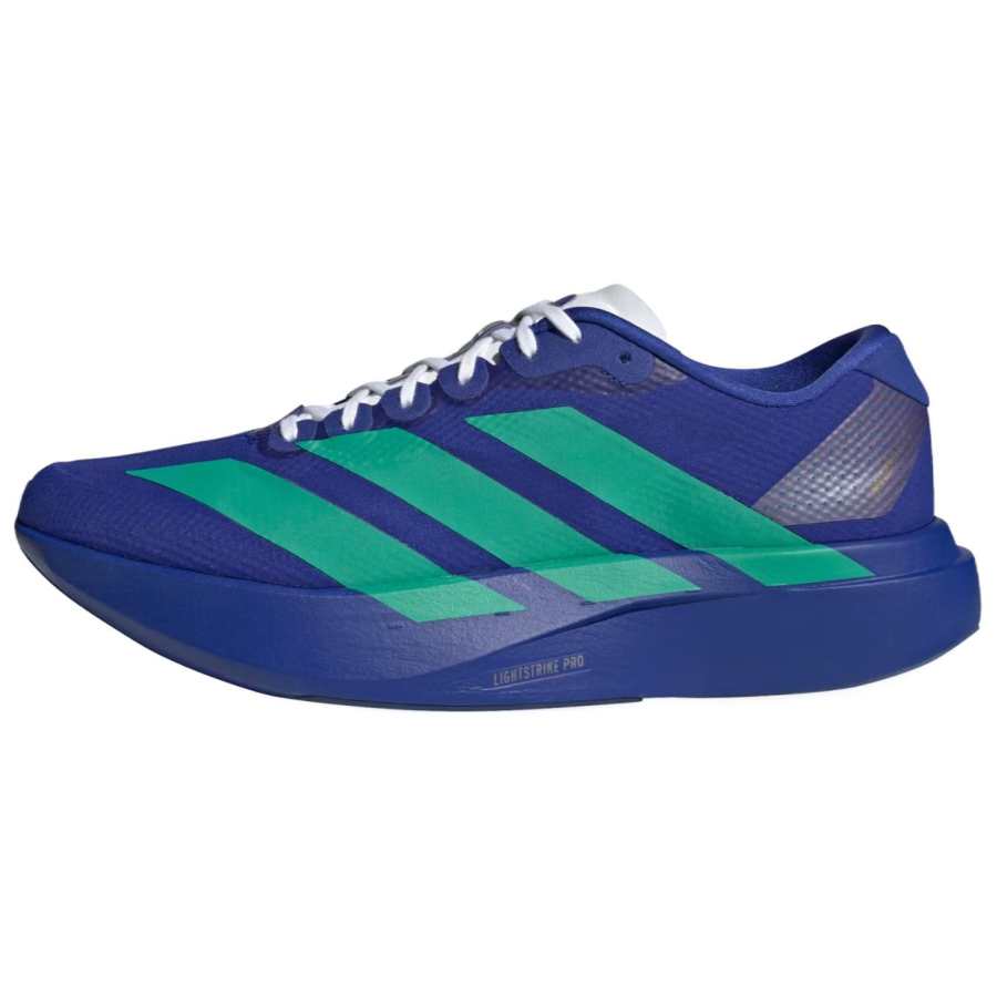 Adidas Adidas Adizero Evo SL Fabric Breathable Rebound Running Shoes Men's Blue Green
