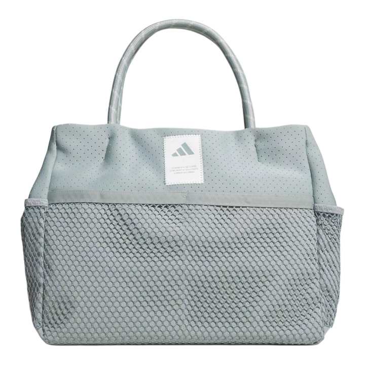 Adidas Adidas Polyester Handbag Unisex Gray Green
