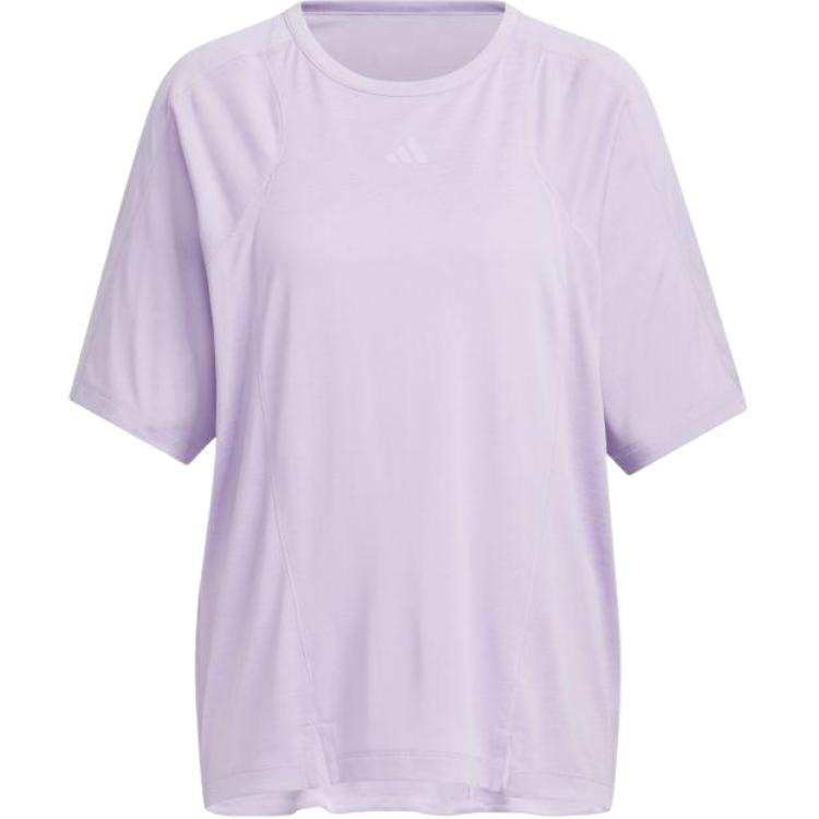 Adidas Adidas T Shirts Women's Pink Plum Crew Neck