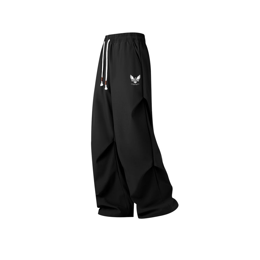 MIIOW Casual Pants Unisex Moderate Straight Fit Pants