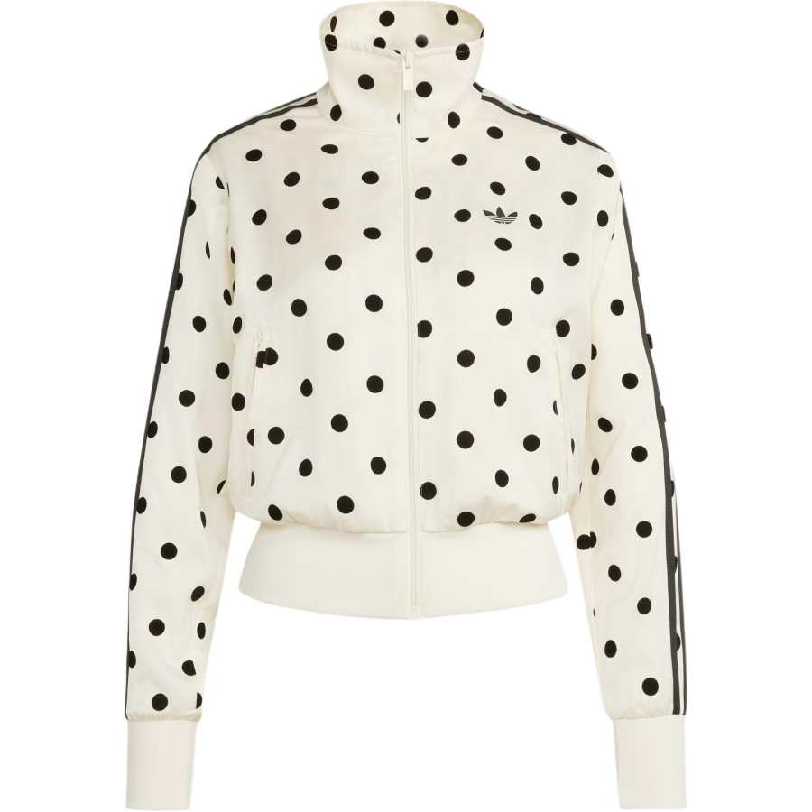Adidas Originals Satin POLKA DOTS TT TRACK TOP Jacket Women's
