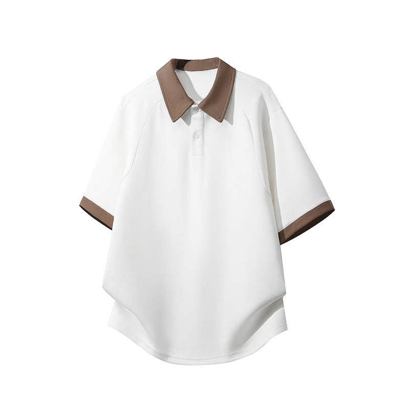 GWAF Polo Shirts Unisex Lapel Moderate Straight Fit