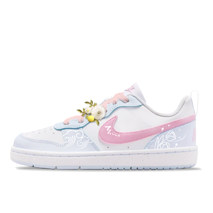 Nike Nike Court Borough 2 Abrasion Resistant Slip Resistant Low top Skateboard Shoes Women's