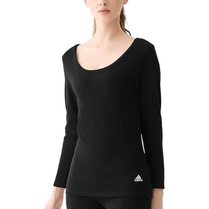 Adidas Adidas T Shirts Women's Black Crew Neck
