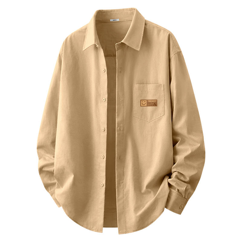 MINISO MINISO Shirts Unisex Lapel Moderate Workwear