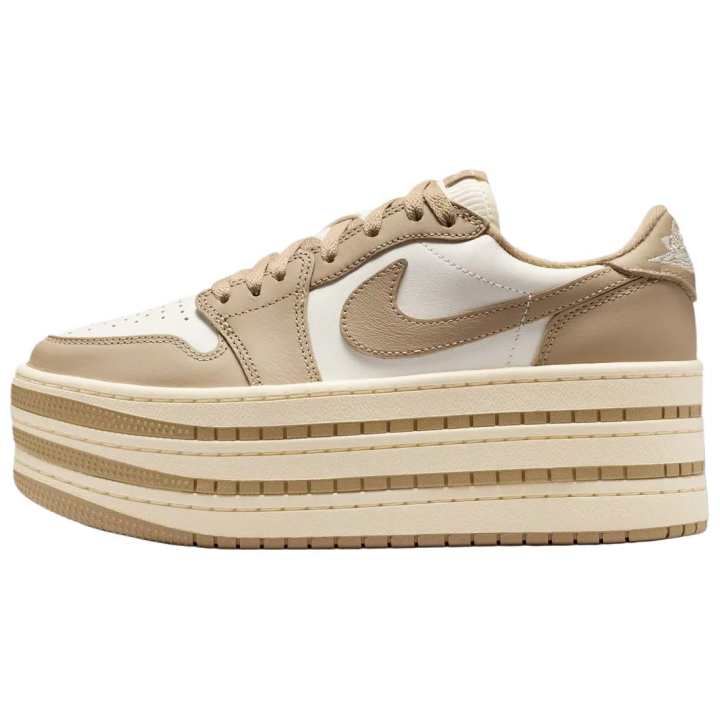 Jordan Jordan Air Jordan 1 Low top Casual Shoes Women's Ecru