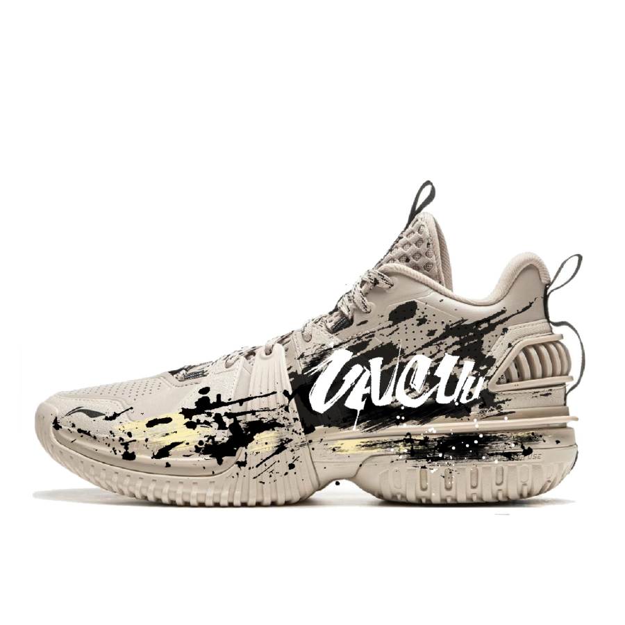 Li-Ning Li Ning Storm 2024 WNTR Cushioning Slip Resistant Abrasion Resistant High top Basketball Shoes Men's