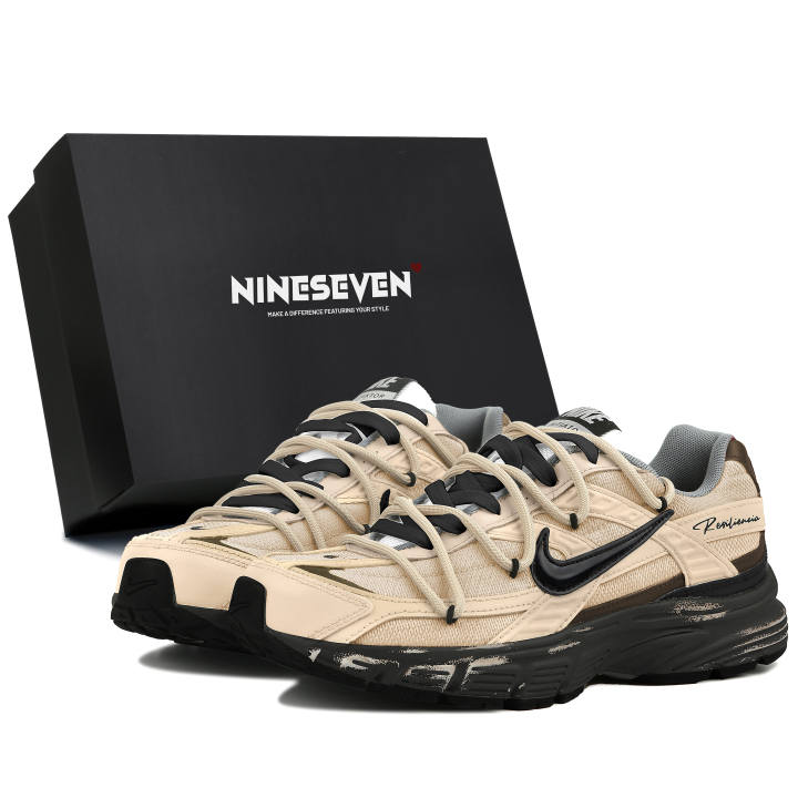 Nike Nike Initiator Cushioning Slip Resistant Low top Casual Running Shoes Unisex Brown