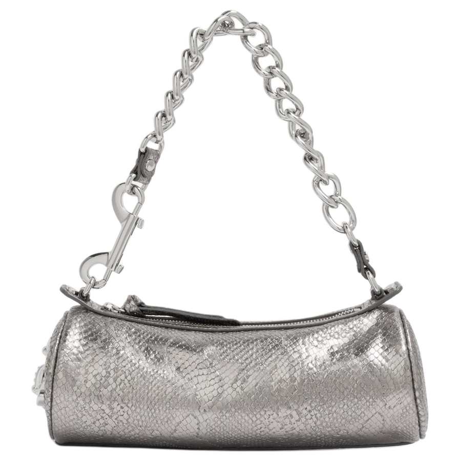Vivienne Westwood Calfskin Handbag Women's Silver