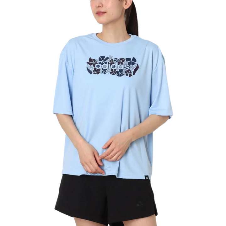 Adidas Adidas T Shirts Women's Ice Lavender Crew Neck