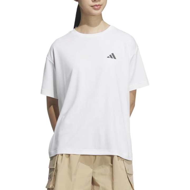 Adidas Adidas T Shirts Women's White Crew Neck