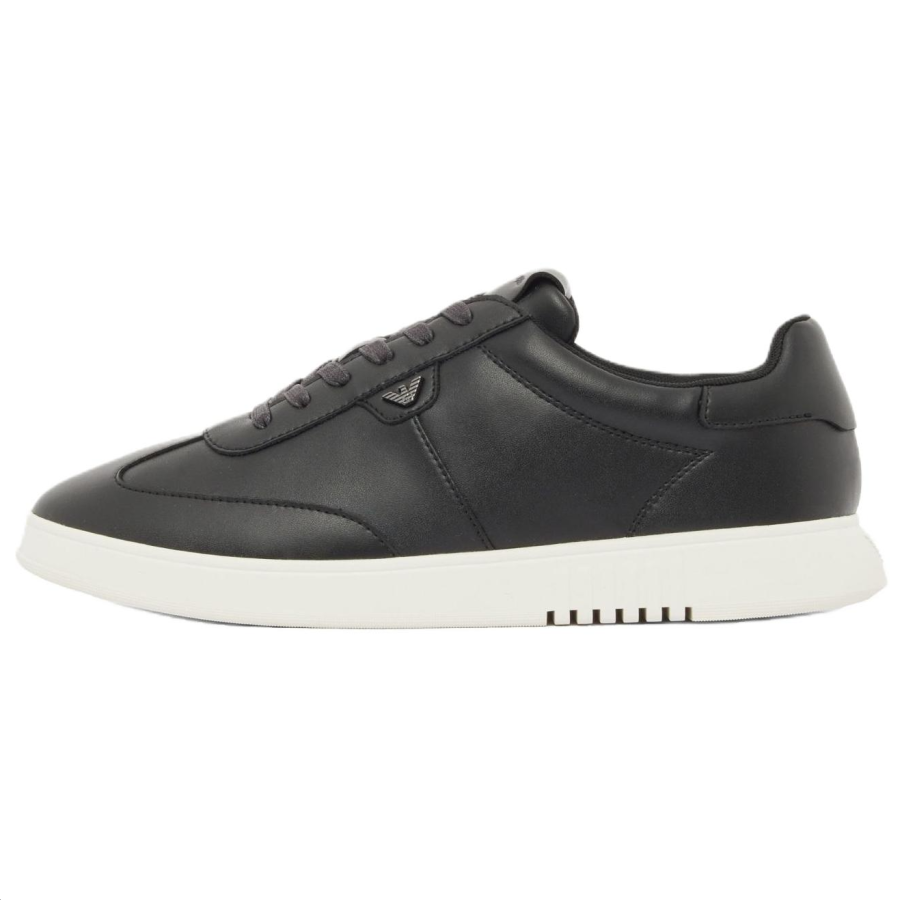 EMPORIO ARMANI Low top Skateboard Shoes Men's Black