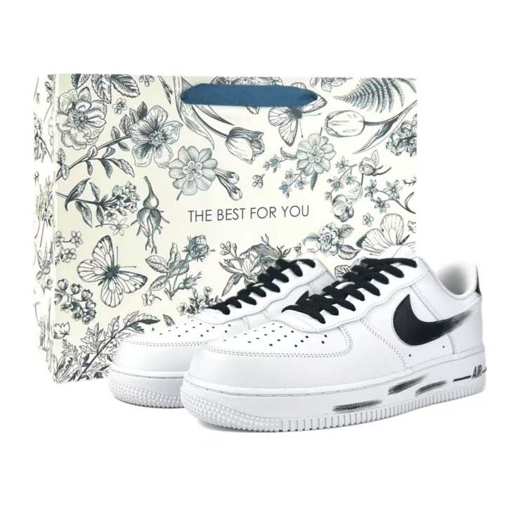 Nike Nike Air Force 1 Air Force 1, Black Trail Thermal Slip Resistant Abrasion Resistant Lightweight Breathable Low top