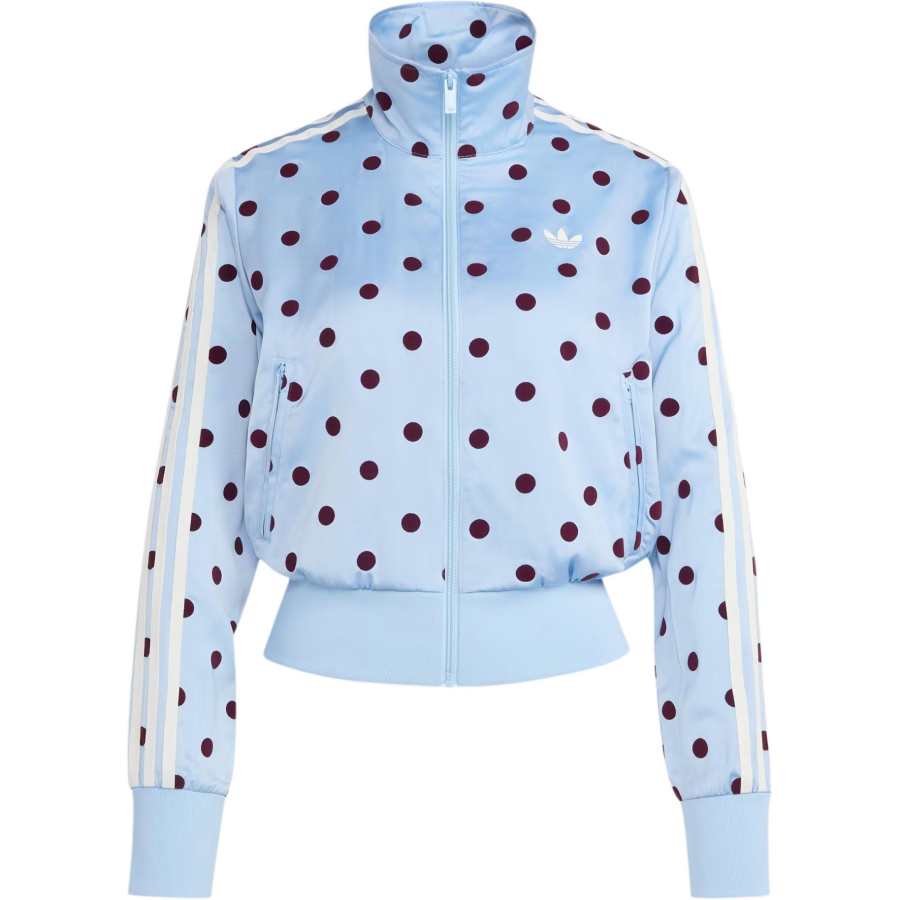 Adidas Originals SATIN POLKA DOTS TT TRACK TOP Jacket Women's