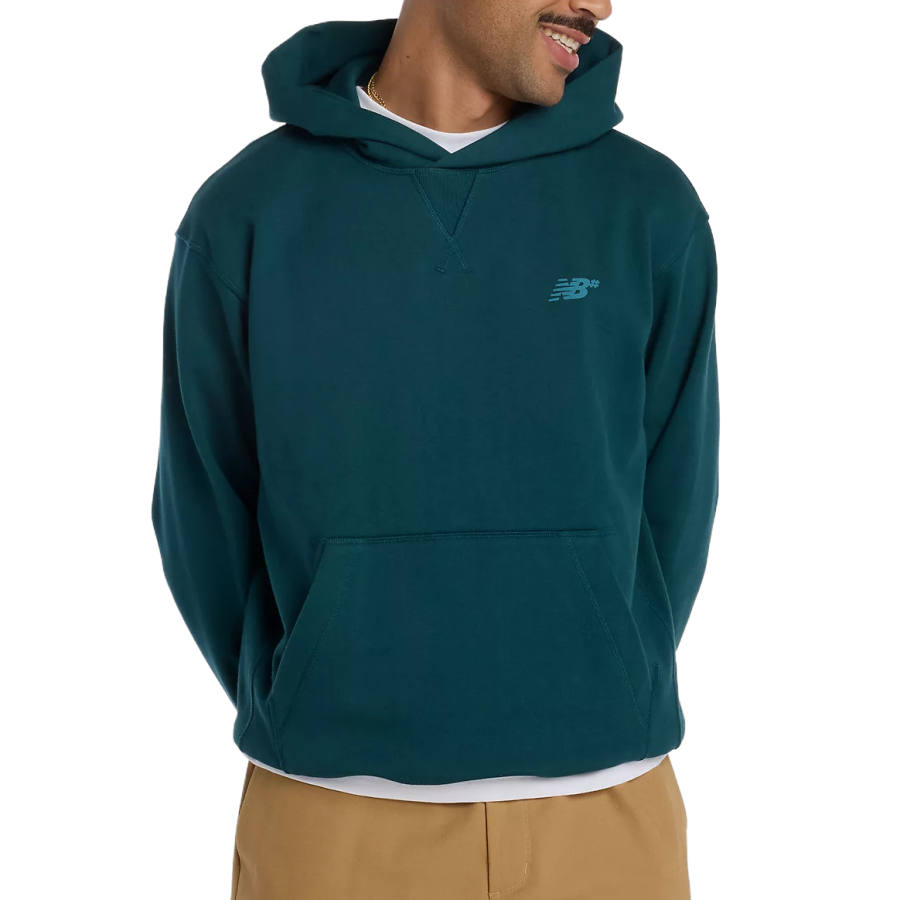 New Balance New Balance Sweatshirts Men's Medusa Green Hooded Moderate