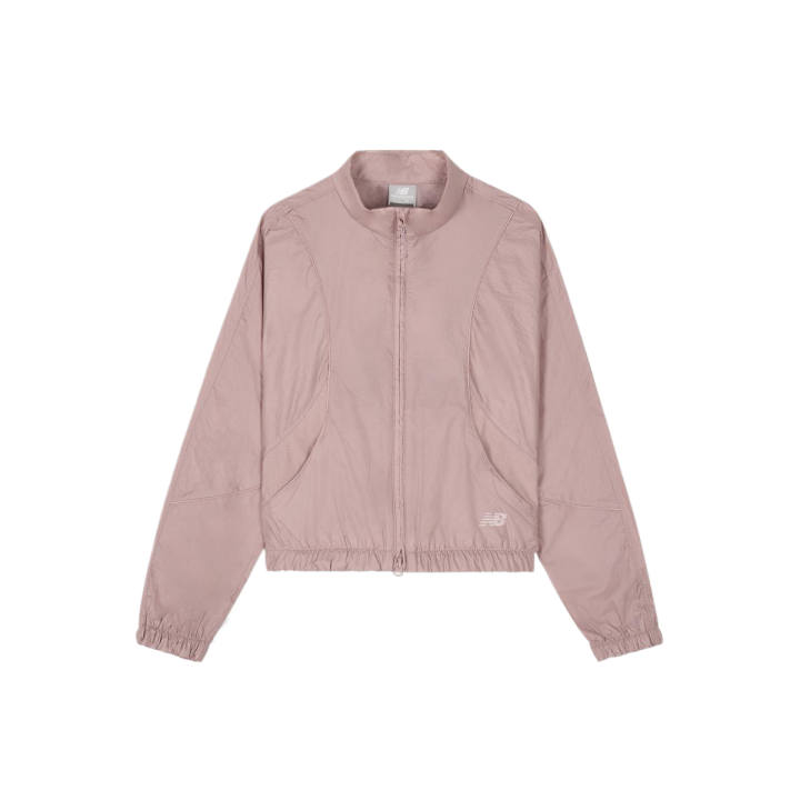 New Balance New Balance Jackets Women's Bright Pink Stand Collar Moderate Wind Shell