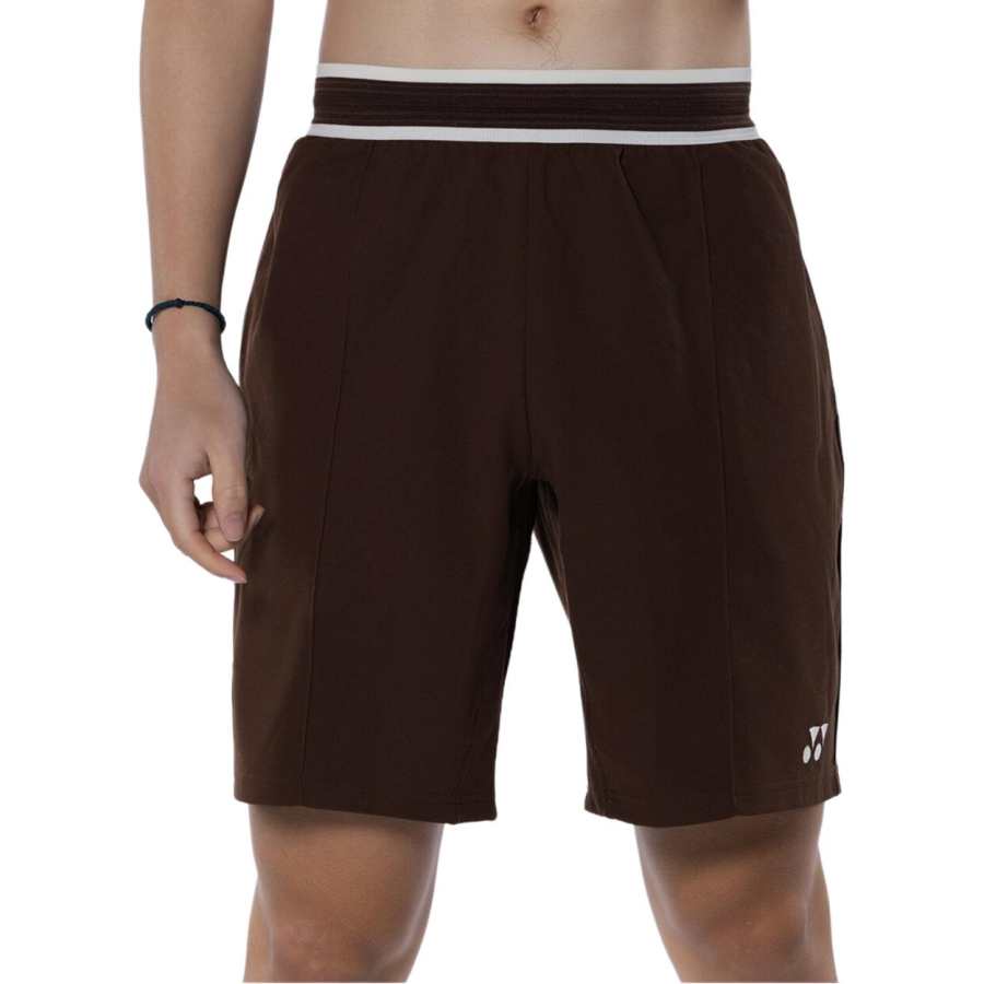 YONEX Sports Shorts Men's Dark Brown Moderate