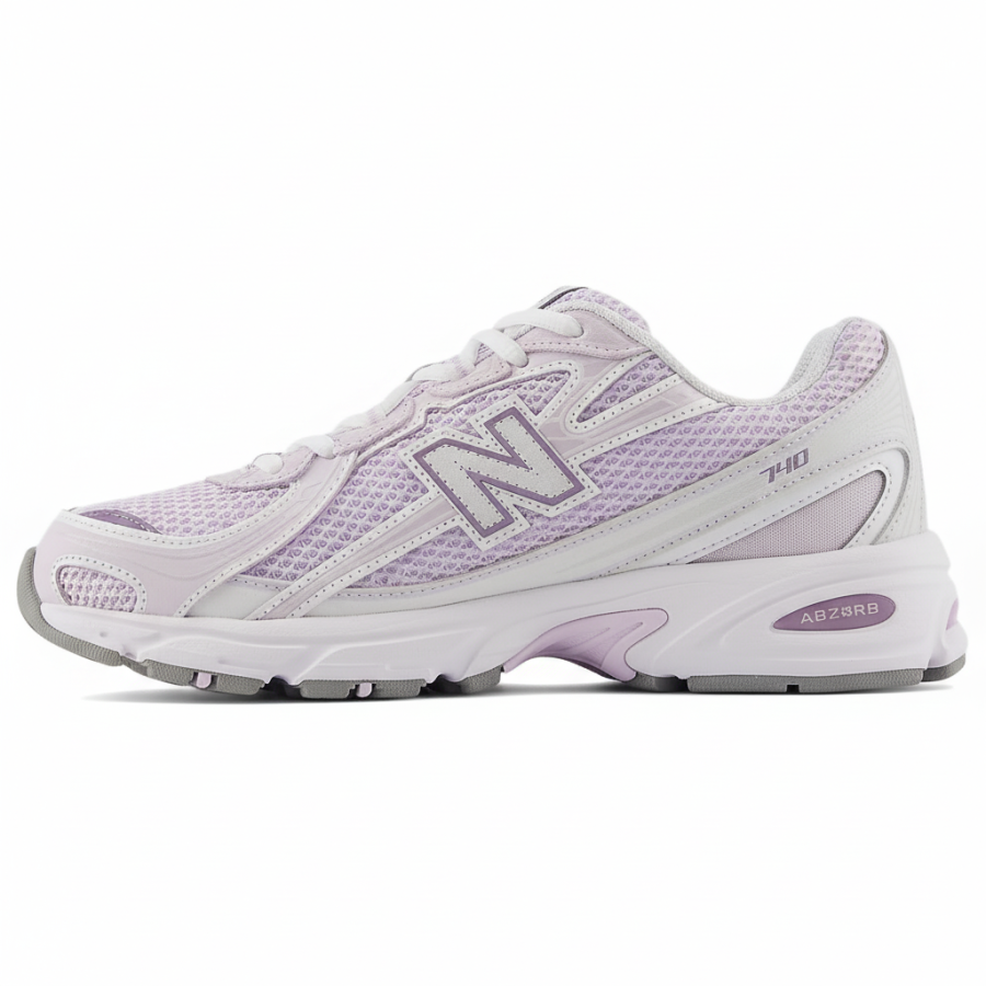 New Balance New Balance NB 740 Suede Casual Shoes Unisex Light Purple