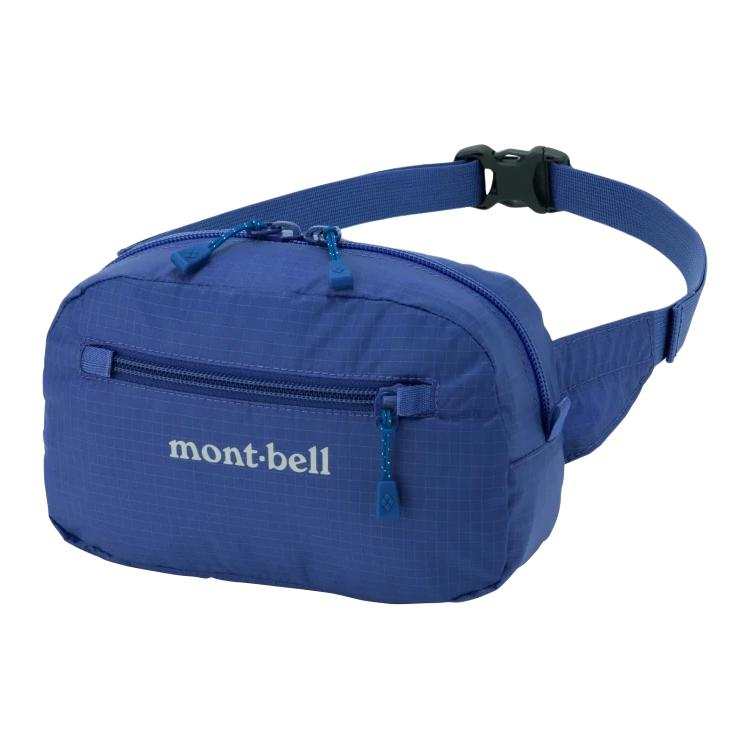 MONTBELL Nylon Fanny Pack Small Unisex Blue