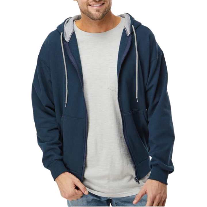 Adidas Adidas Sweatshirts Men's Blue Hooded Moderate