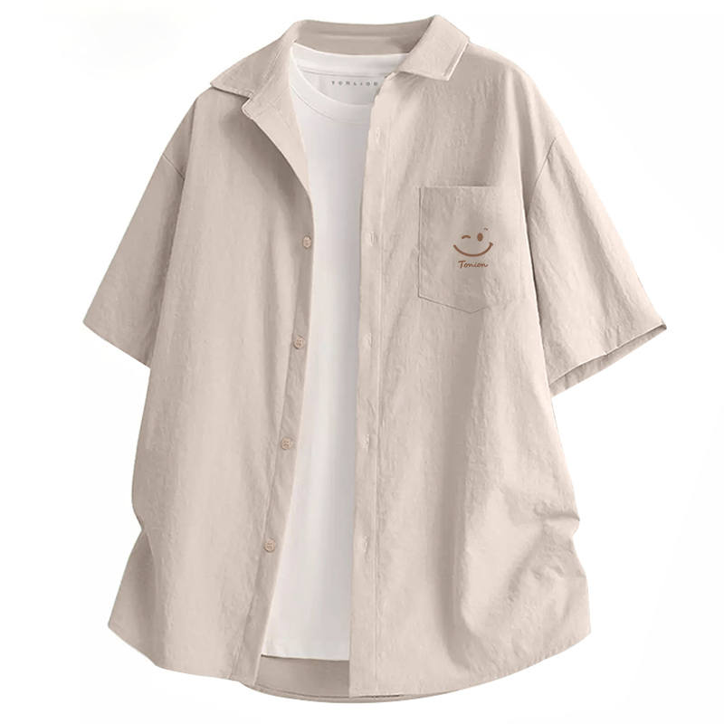 Tonlion Shirts Unisex Lapel Moderate Other