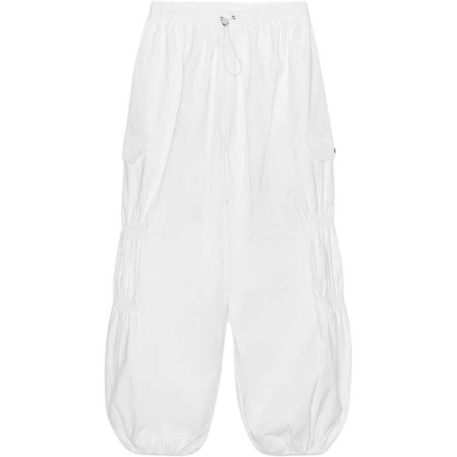 ZARA Cargo Pants Women's White Moderate Cargo Pants