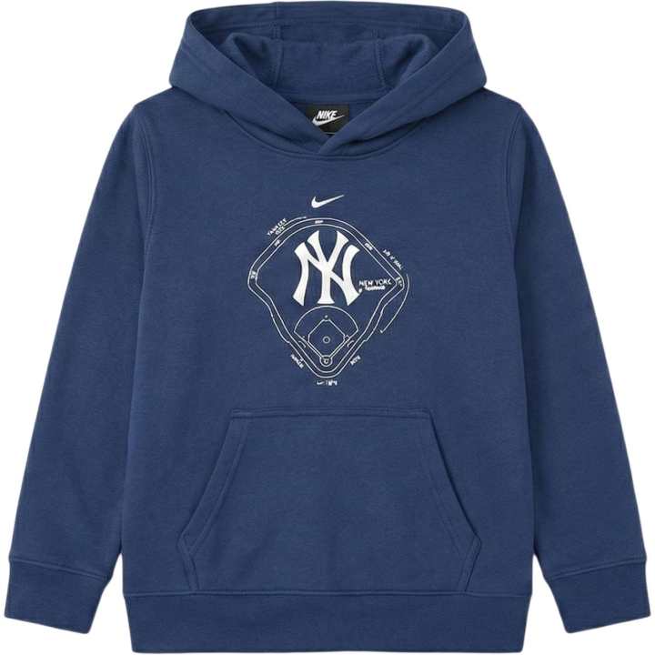 Nike Nike X MLB Kids Sweatshirts Hooded Thickened And Fleece Lined
