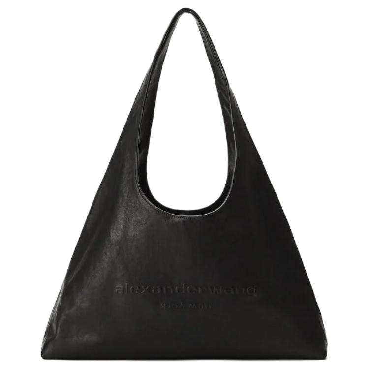 Alexander Wang Calfskin Shoulder Bag Medium Women's Black