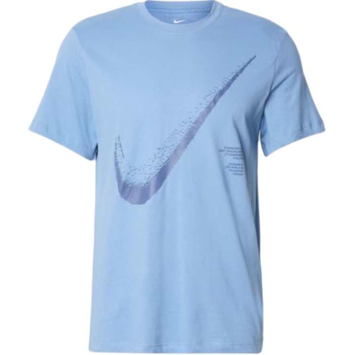 Nike Nike T Shirts Men's Blue Crew Neck