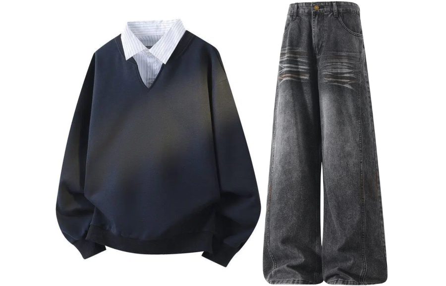 GWAF Casual Sportswear Unisex Lapel Moderate