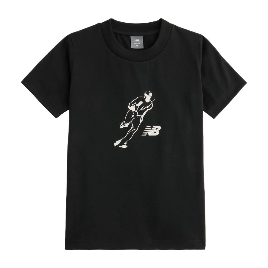 New Balance New Balance Kids T Shirts Crew Neck Moderate