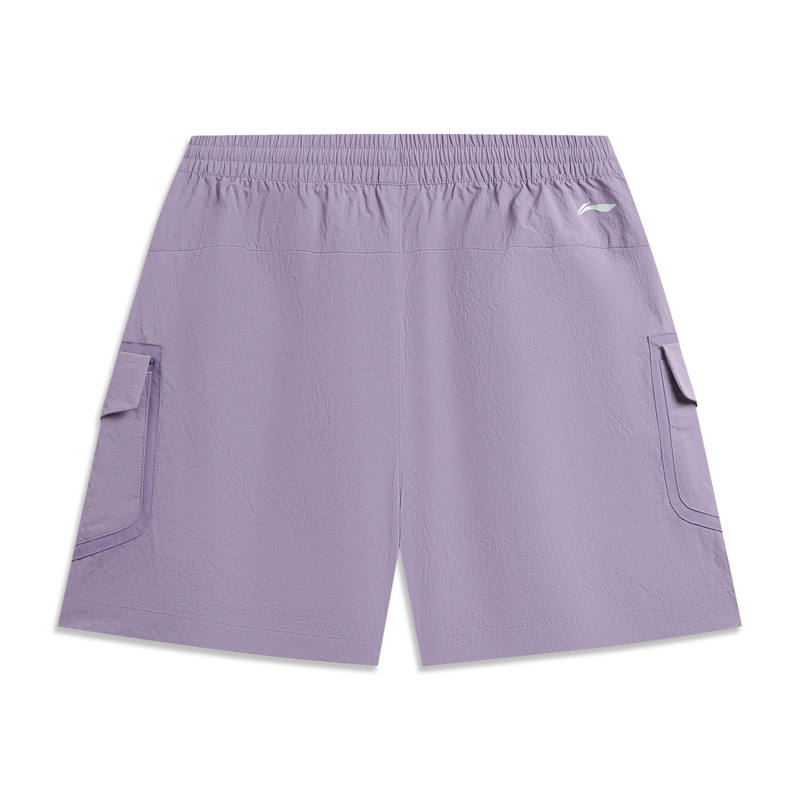 Li-Ning Li Ning Outdoor CF Tracing Sports Shorts Women's Ore Purple
