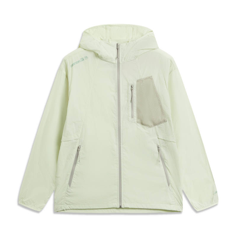 Li-Ning Li Ning Outdoor CF Tracing Breathable Sun Protection Clothing Men's White Green