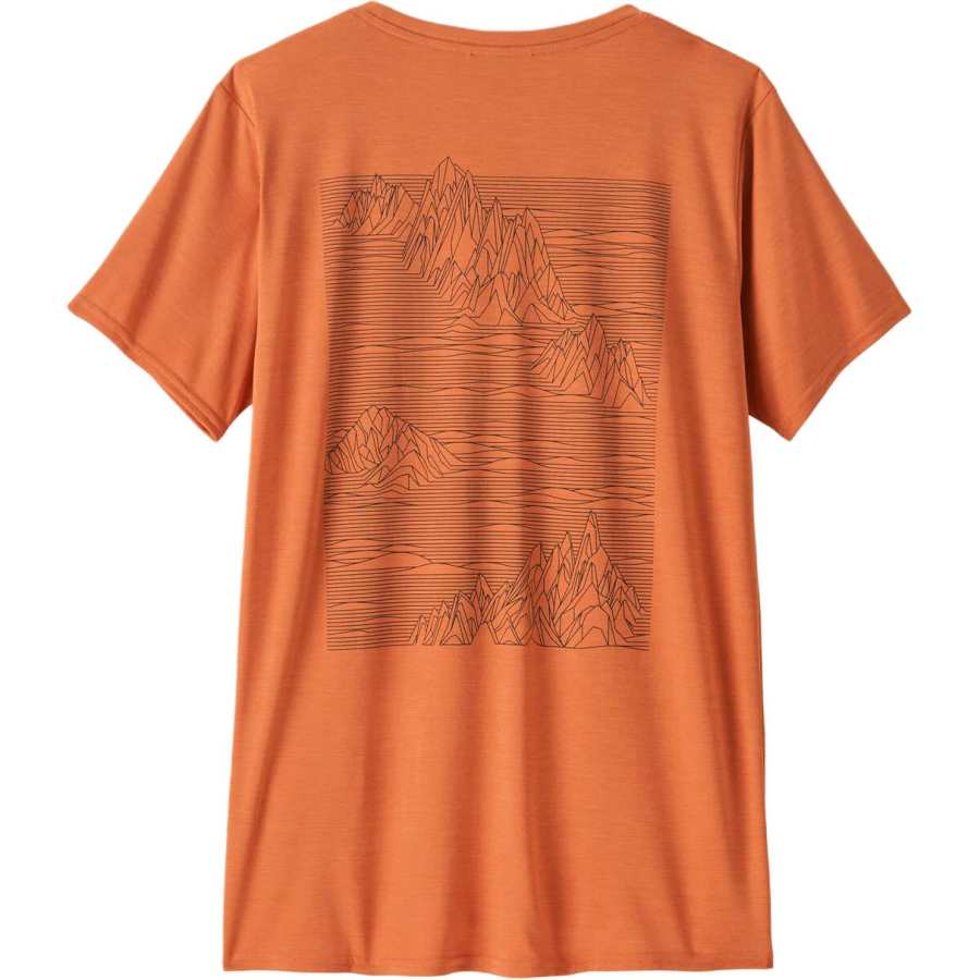 Patagonia mountain-print T-shirt